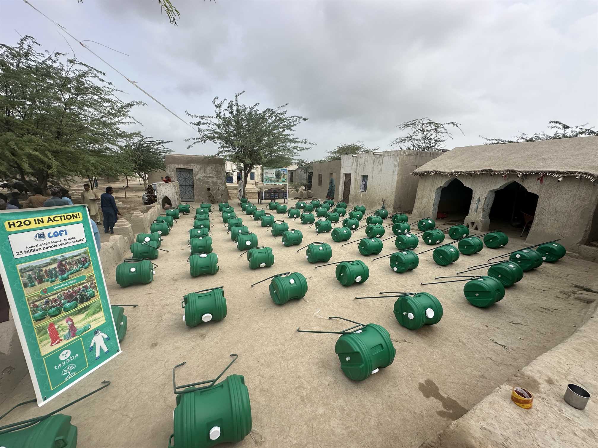 Lofi Foundation H2O Wheels Distribution - Transforming water access in Umerkot, Pakistan