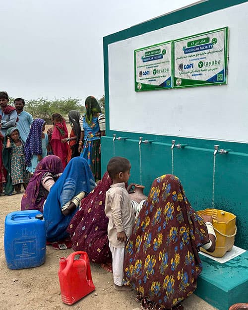 Lofi Foundation - Tayaba Solar H2O Water Facility in Makhiyaro, Pakistan